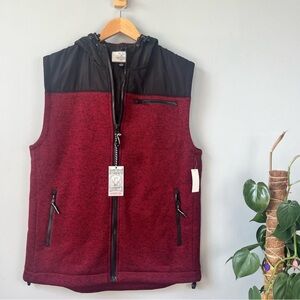 NWT | Flag & Anthem Men’s Hooded Outdoor Vest